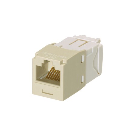 Accu-Tech Refurbished Cat6 Jack Electric Ivory Pack CJ688TGEI-C